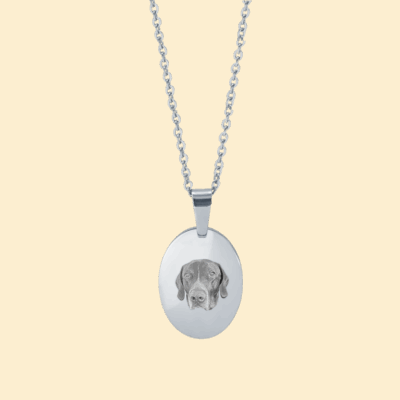 Kette Oval mit Bild – Bild 2